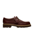 CLARKS CLEYHILL SEAM Mocassino Uomo In Vera Pelle Con Lacci Marrone